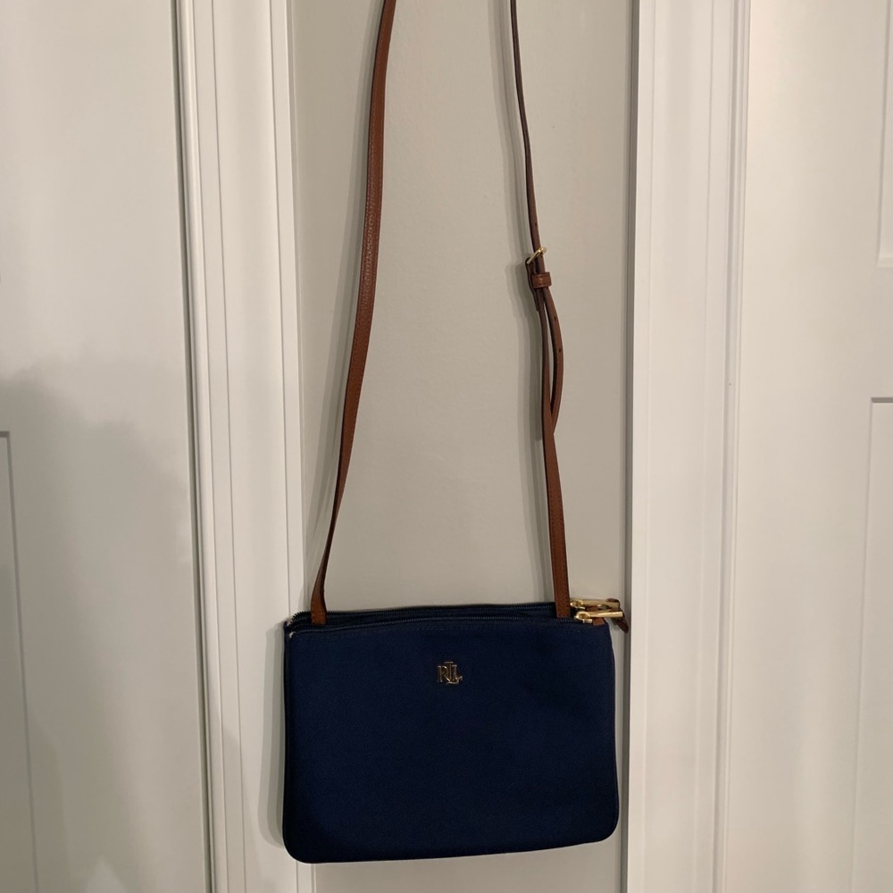 Ralph lauren navy blue bag